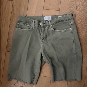 Frame Denim Olive Jean Shorts